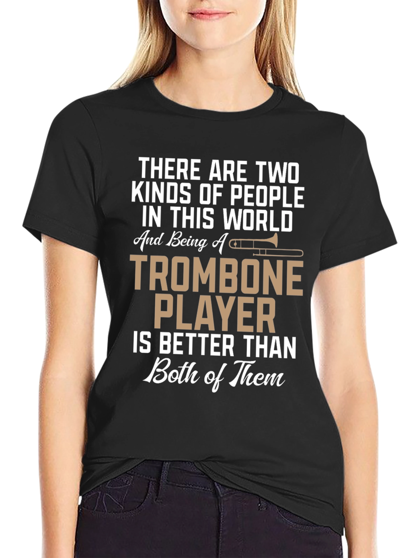 Trombone Player Graphic T-Shirt