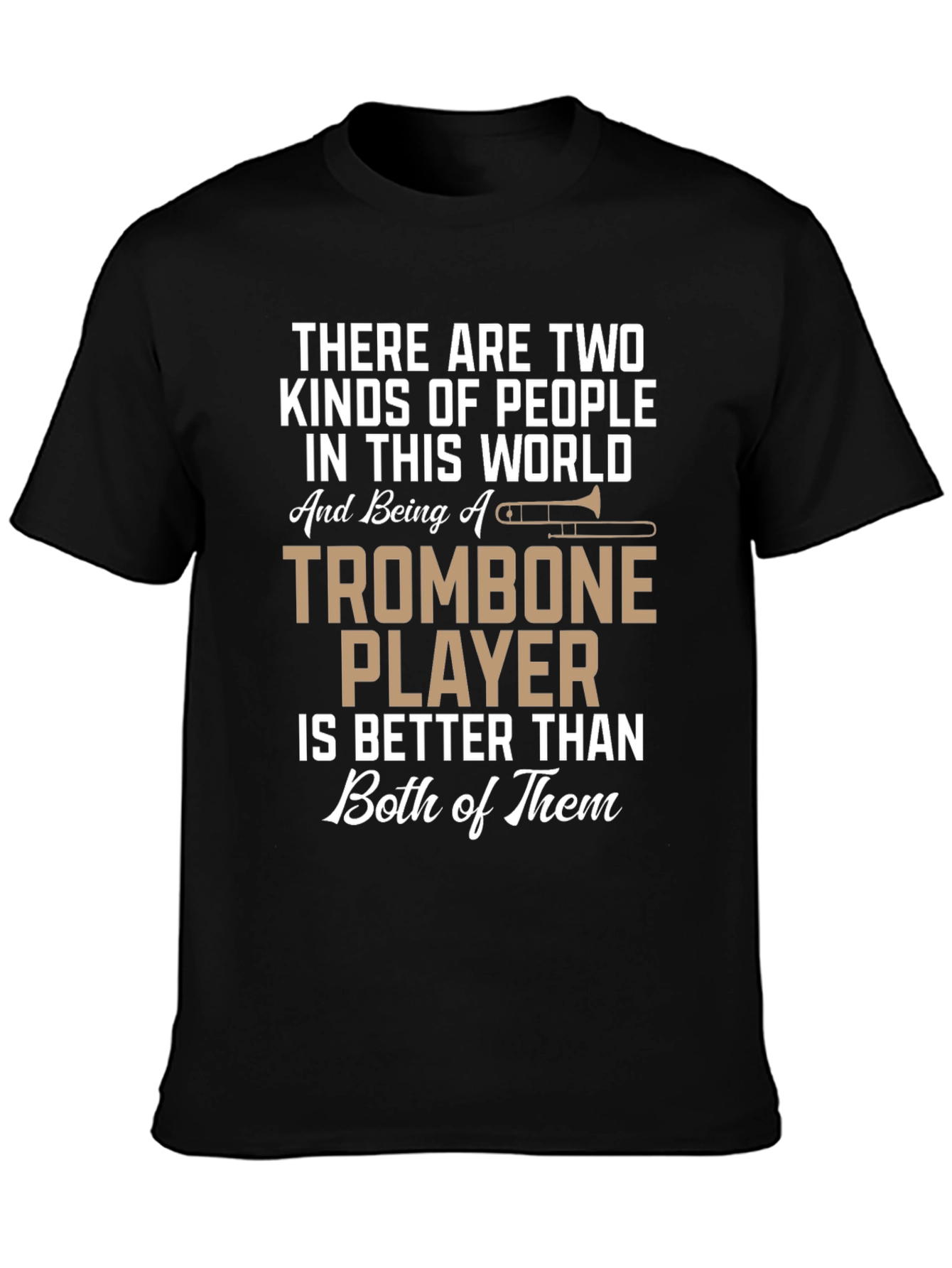 Trombone Player Graphic T-Shirt