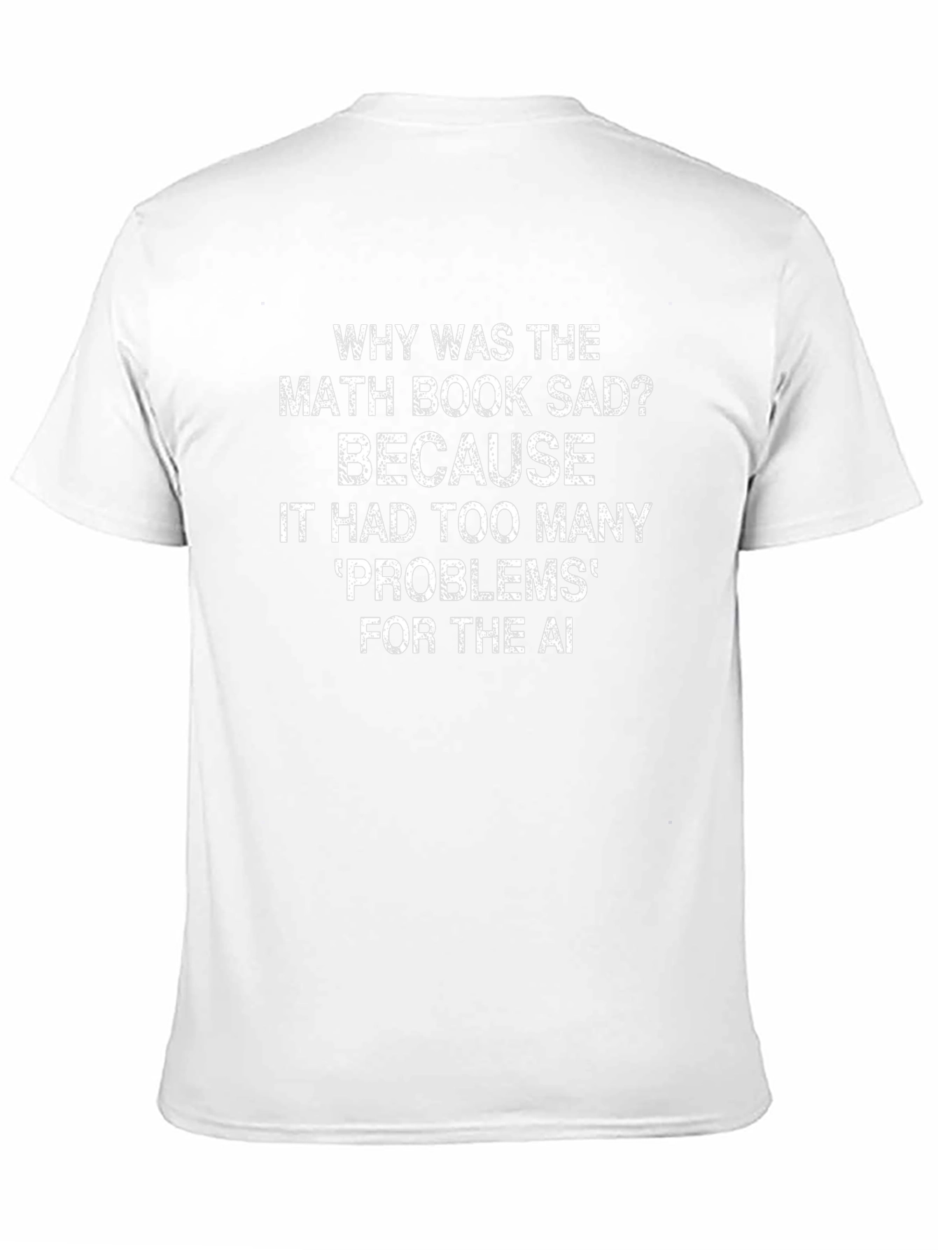 Math Book Sad Joke T-Shirt