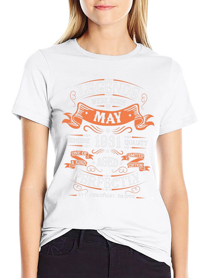 Legends Born in May 1931 T-Shirt