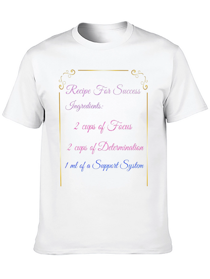 Recipe for Success Black T-Shirt