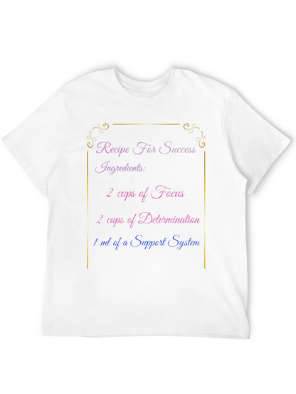 Recipe for Success Black T-Shirt