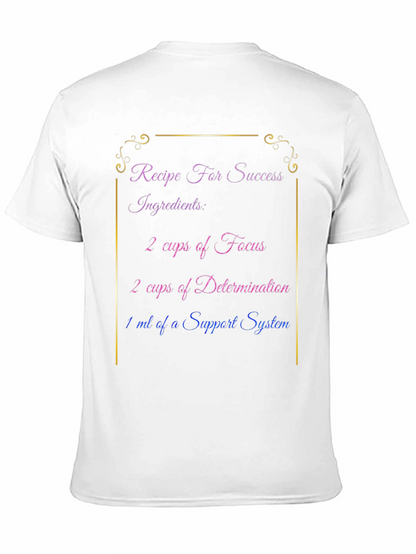 Recipe for Success Black T-Shirt