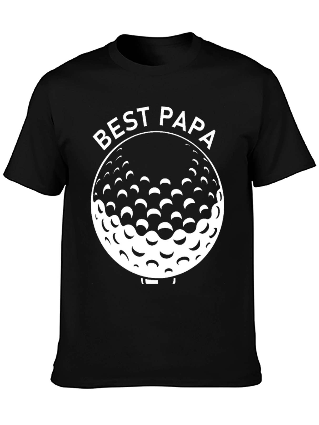 Best Papa Ever Golf Ball T-Shirt
