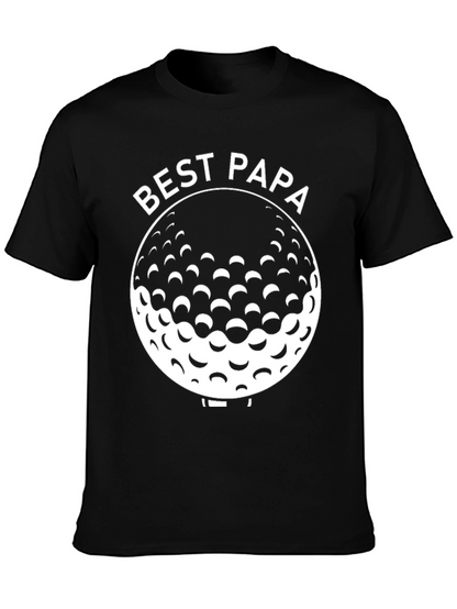 Best Papa Ever Golf Ball T-Shirt