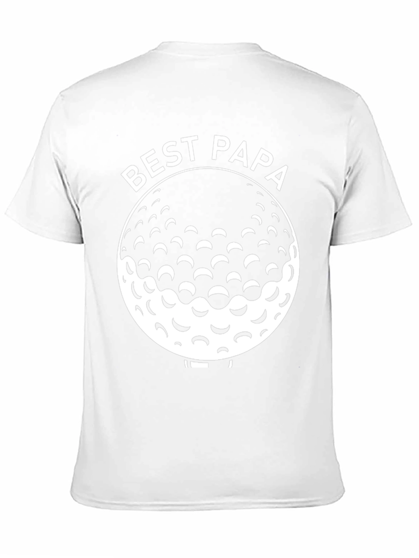 Best Papa Ever Golf Ball T-Shirt