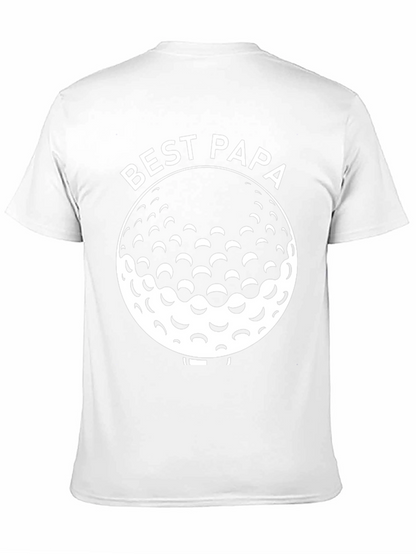 Best Papa Ever Golf Ball T-Shirt