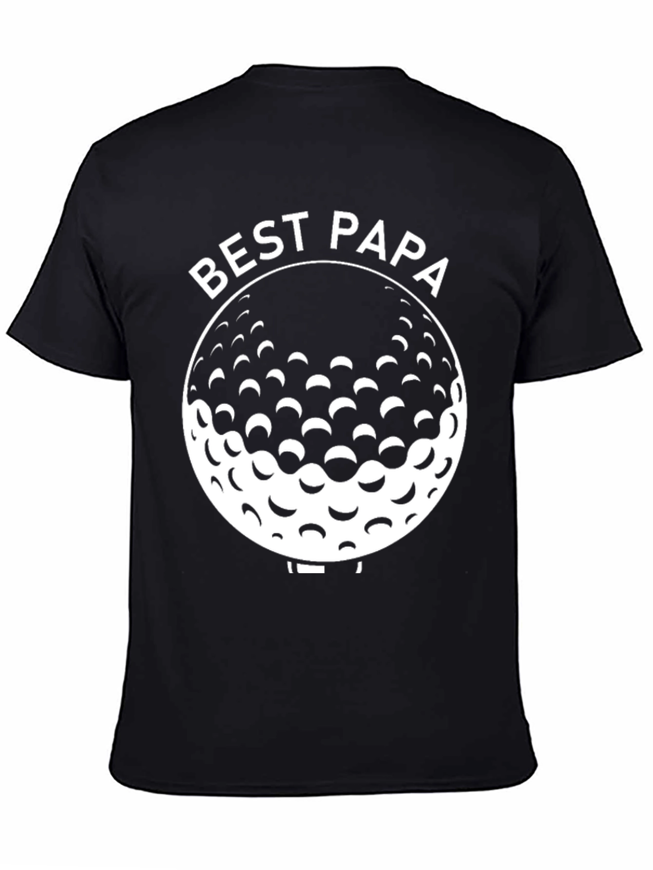 Best Papa Ever Golf Ball T-Shirt