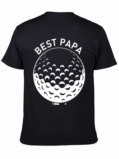 Best Papa Ever Golf Ball T-Shirt