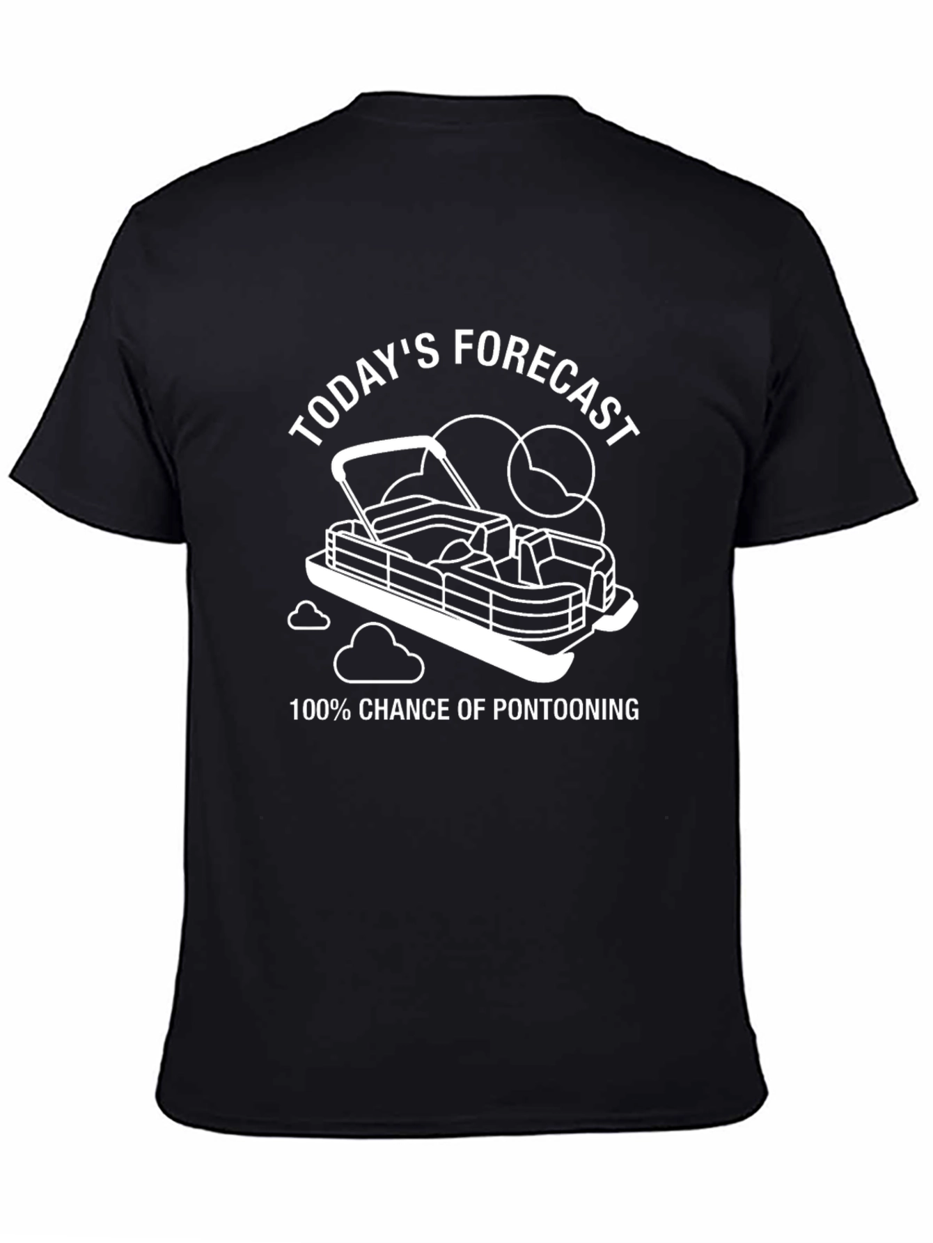 Pontooning Forecast Graphic Tee - Boating Life