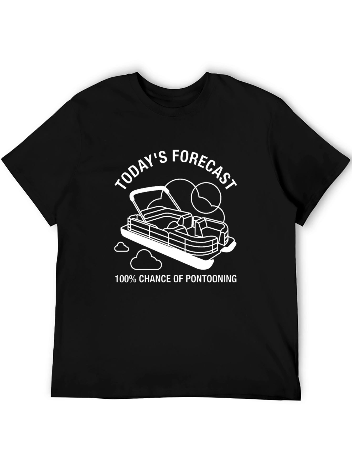 Pontooning Forecast Graphic Tee - Boating Life
