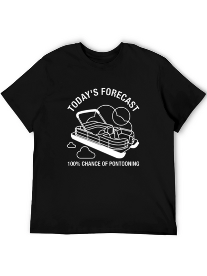 Pontooning Forecast Graphic Tee - Boating Life