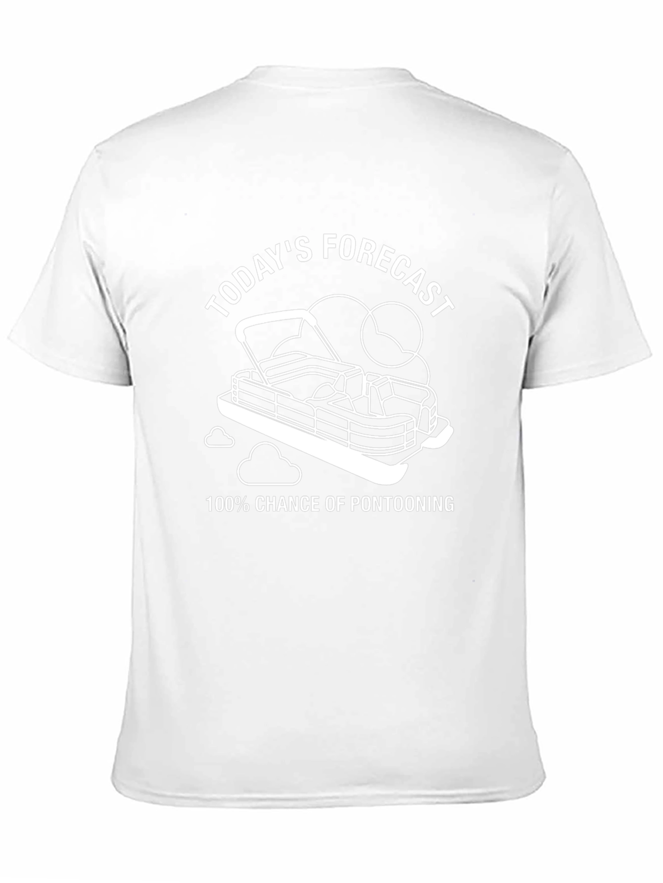 Pontooning Forecast Graphic Tee - Boating Life
