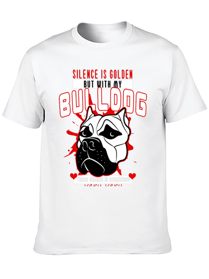 Silence is Golden Bulldog T-Shirt