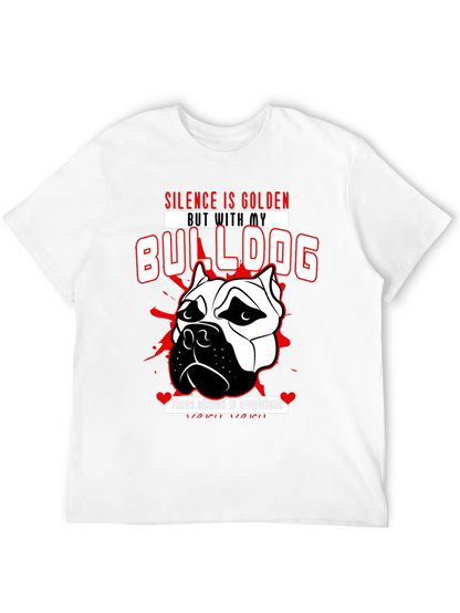 Silence is Golden Bulldog T-Shirt