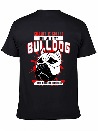 Silence is Golden Bulldog T-Shirt