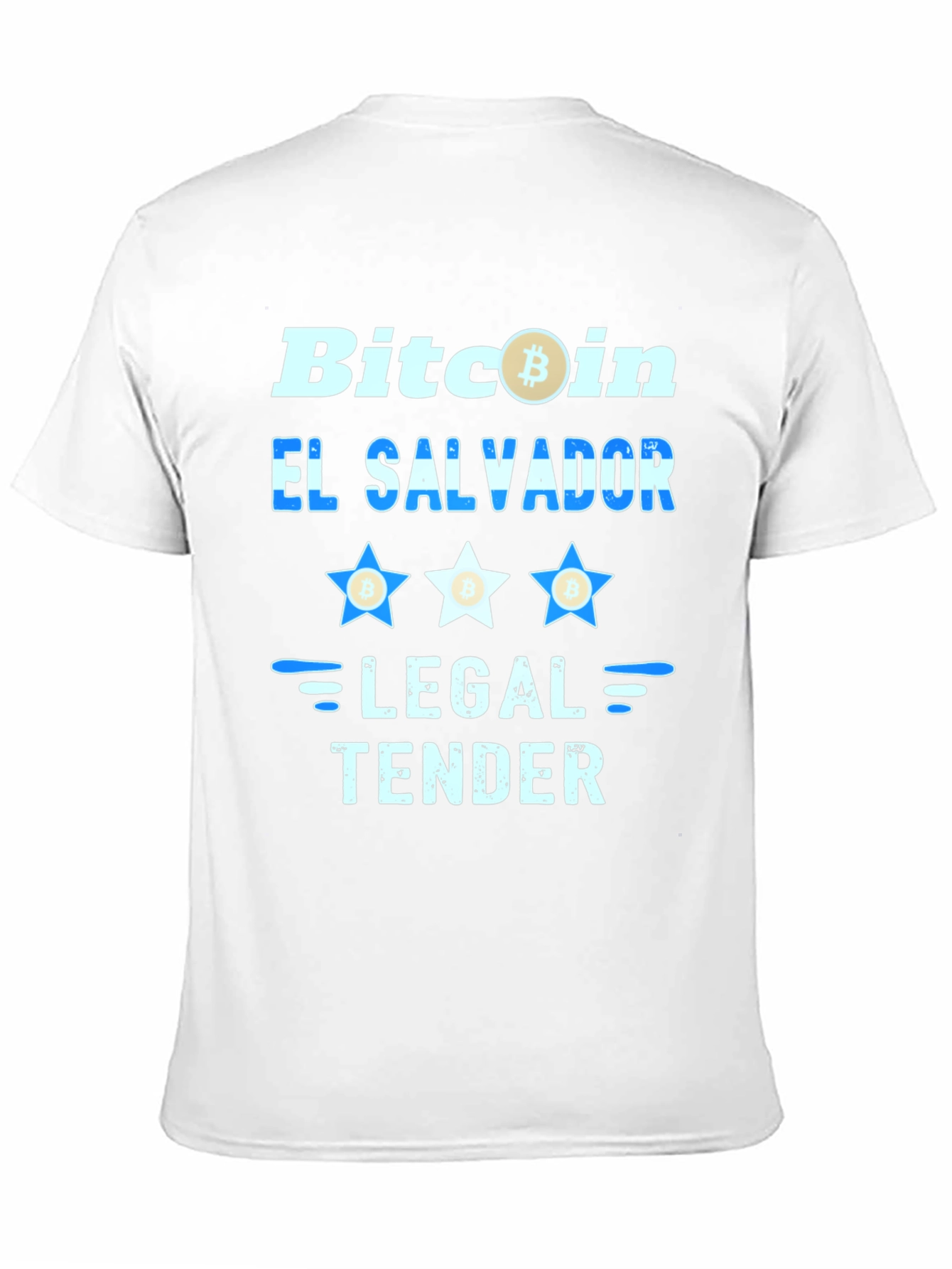 Bitcoin El Salvador Legal Tender Graphic Tee