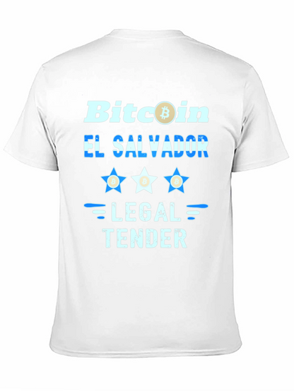 Bitcoin El Salvador Legal Tender Graphic Tee