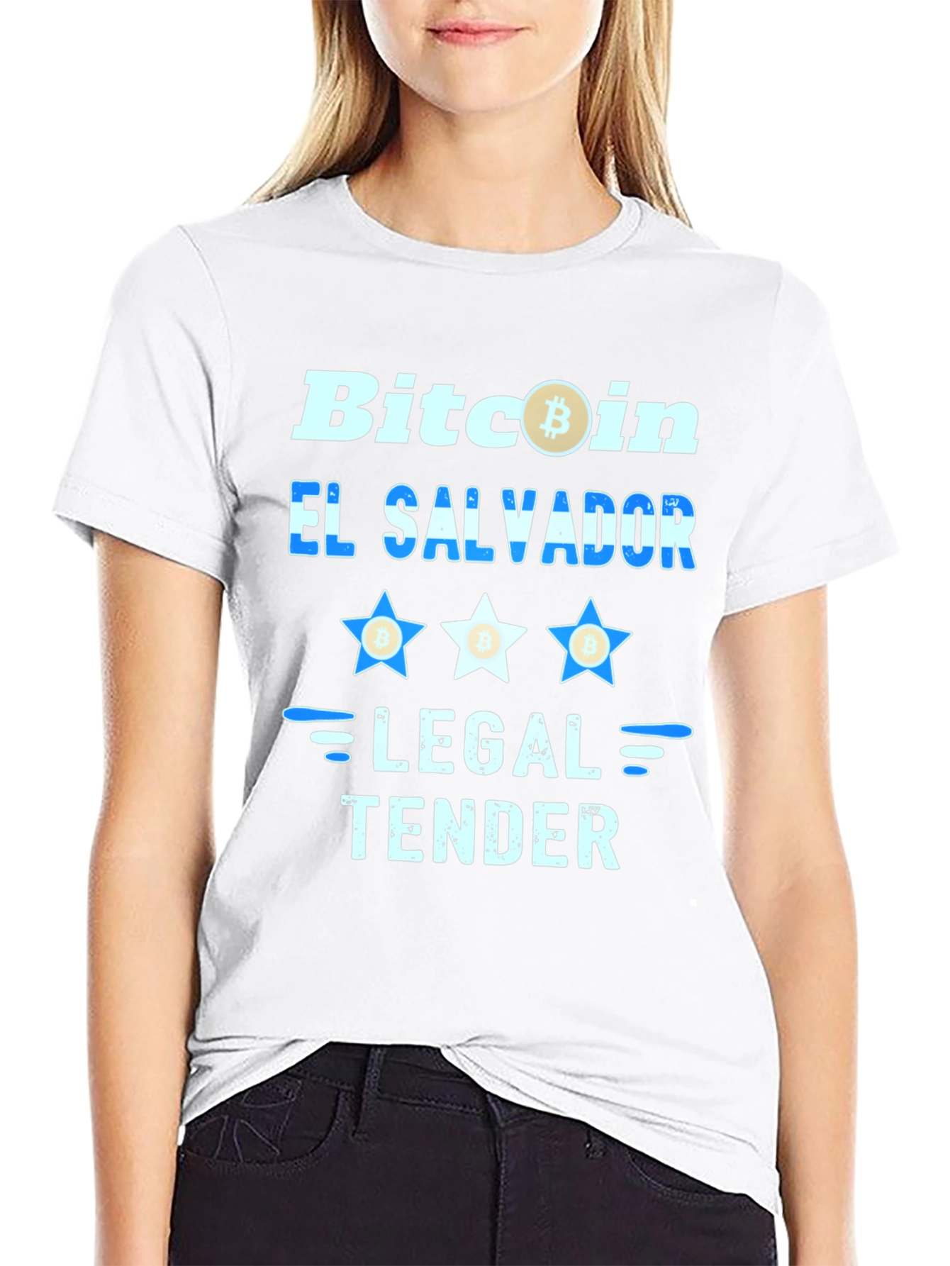 Bitcoin El Salvador Legal Tender Graphic Tee