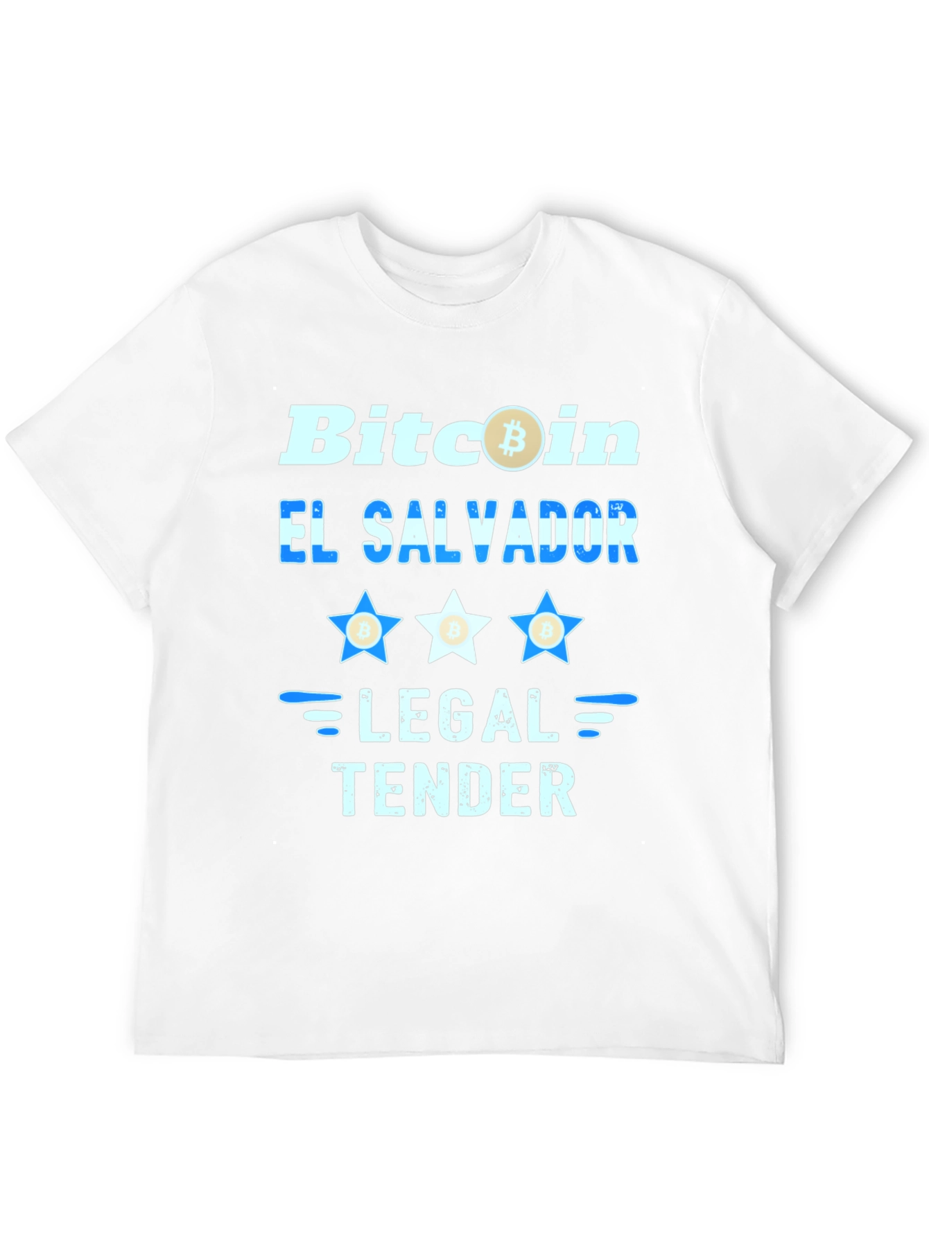 Bitcoin El Salvador Legal Tender Graphic Tee