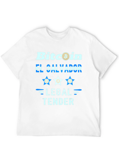 Bitcoin El Salvador Legal Tender Graphic Tee