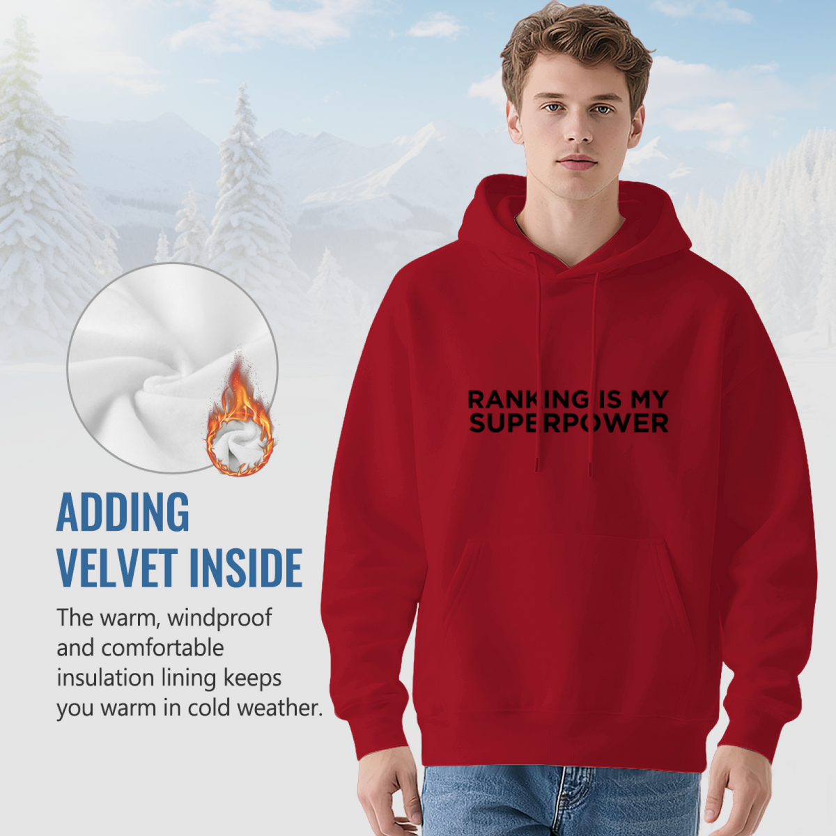Streetwear Hoodie - Inspirational Quote