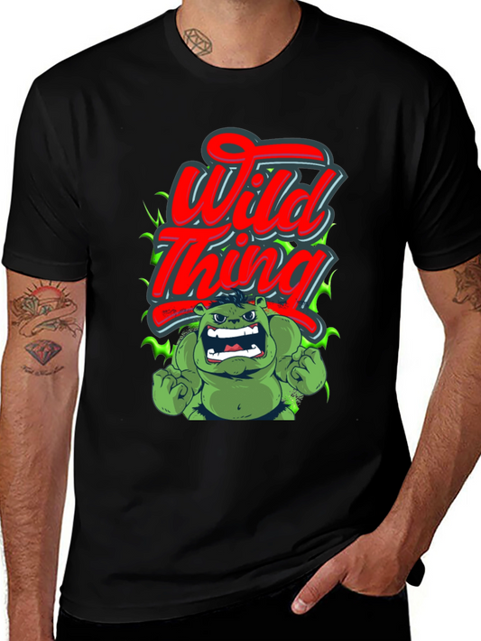 Wild Thing Graphic Tee - Black T-Shirt