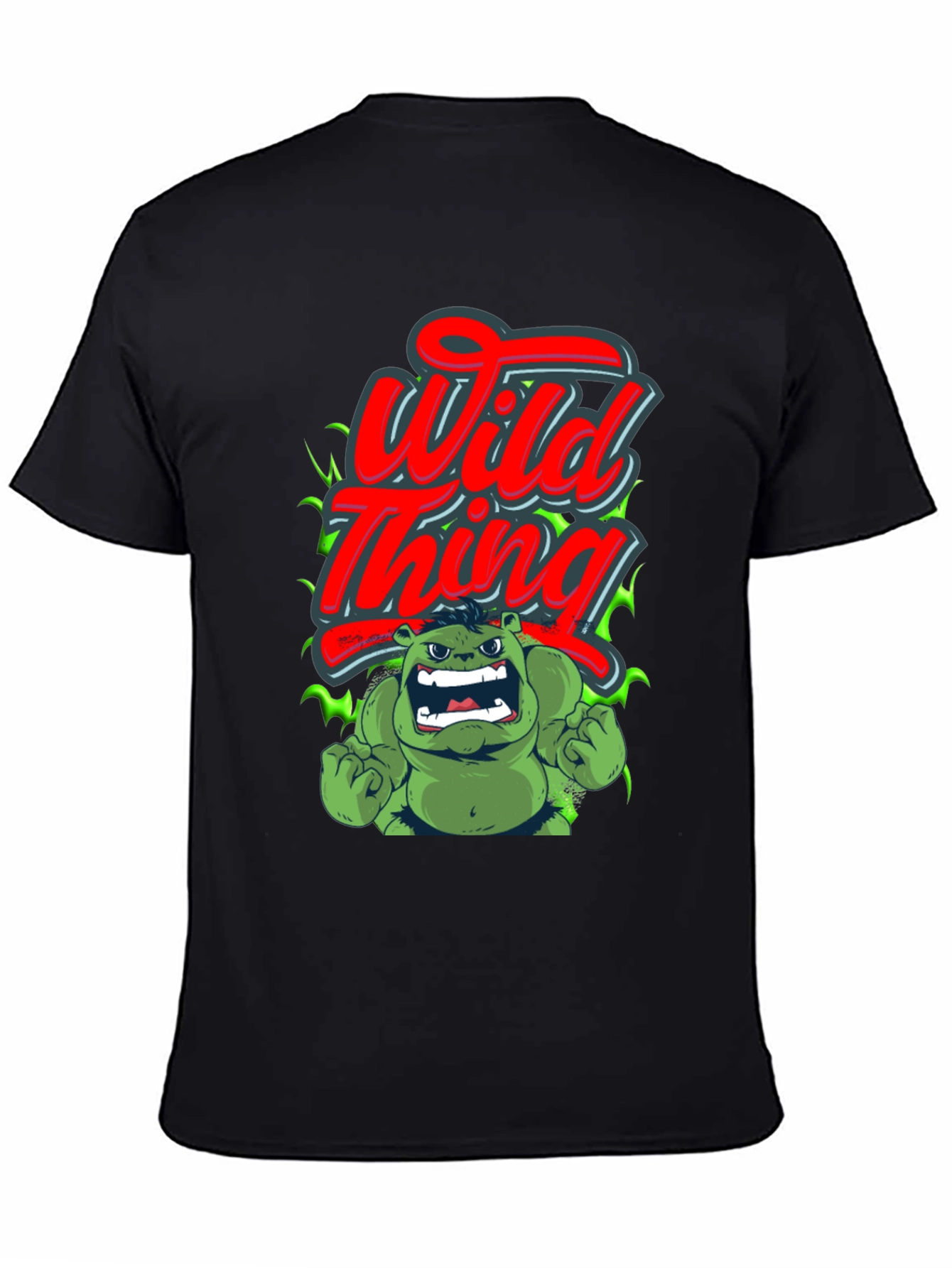 Wild Thing Graphic Tee - Black T-Shirt