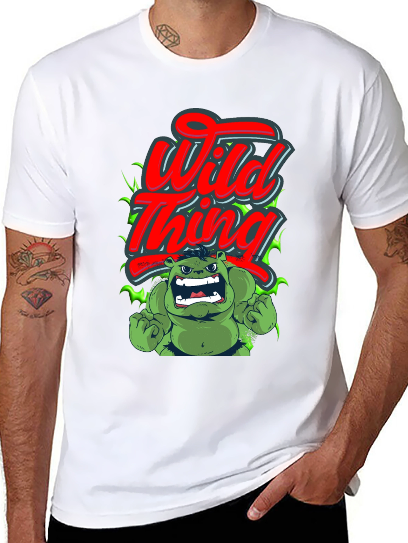 Wild Thing Graphic Tee - Black T-Shirt