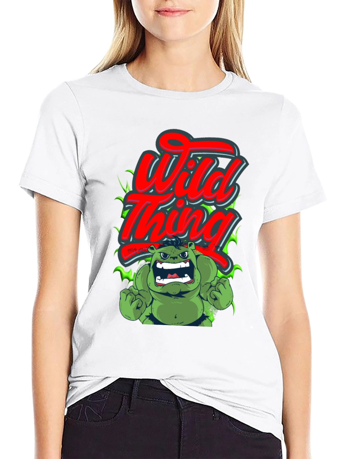 Wild Thing Graphic Tee - Black T-Shirt