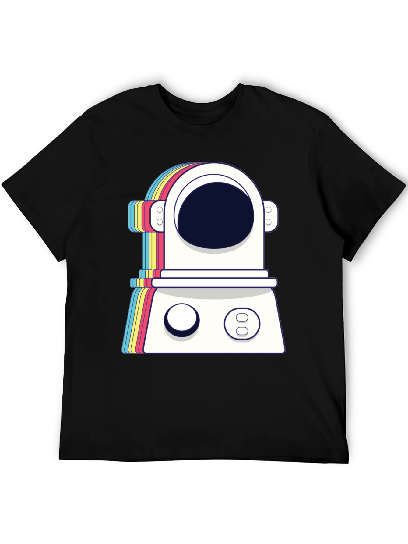 Retro Spaceman Graphic Tee - Trendy Astronaut T-Shirt