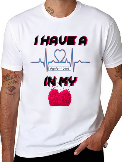 Heartbeat Graphic Tee - Different Beat