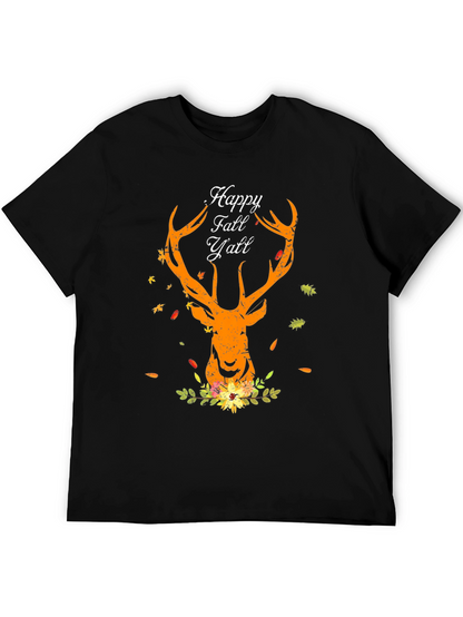 Happy Fall Yall Deer T-Shirt