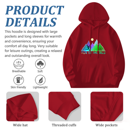 Streetwear Hoodie - Mountain Landscape