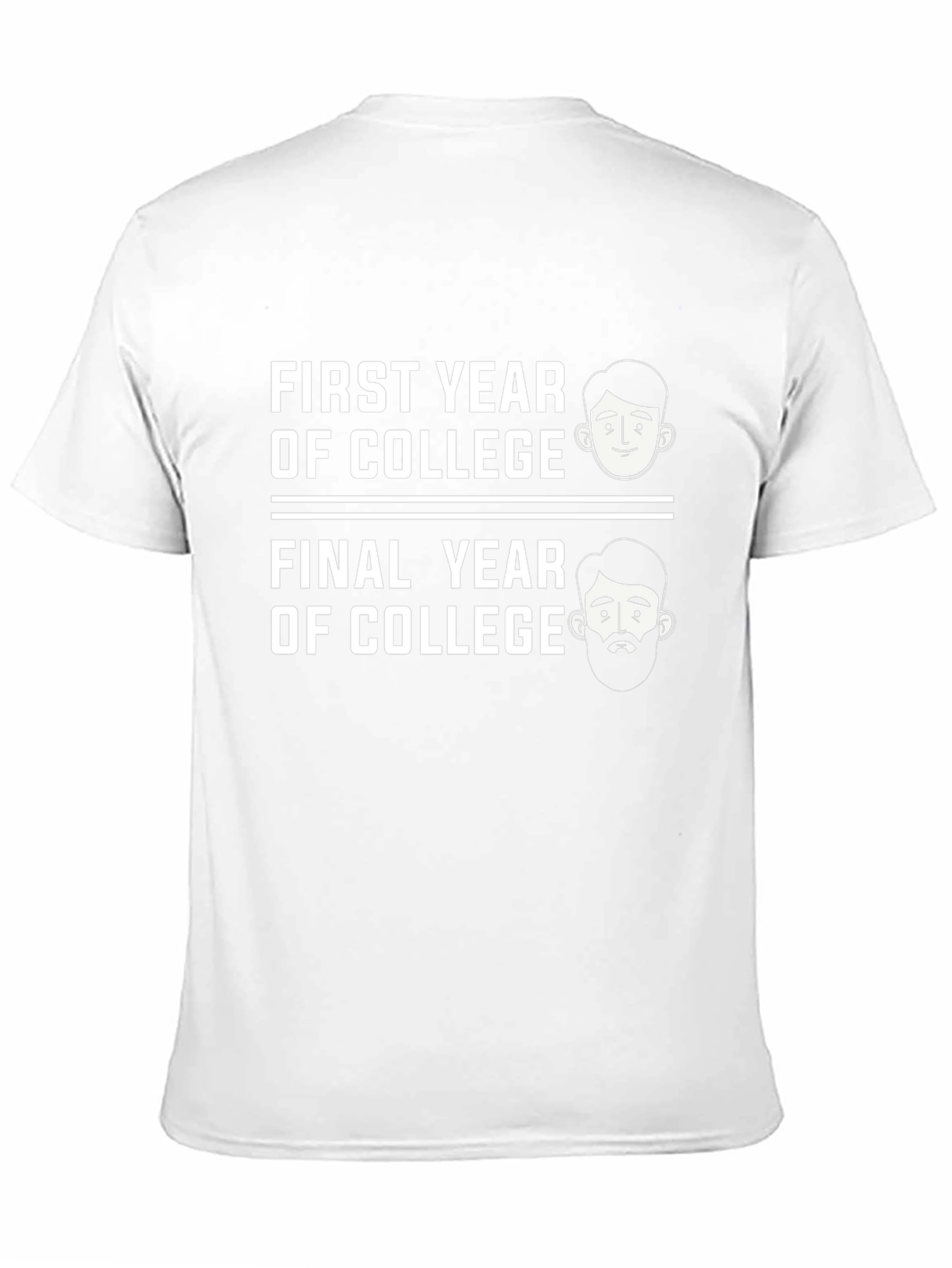 Funny College Years Graphic T-Shirt