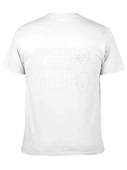 Funny College Years Graphic T-Shirt