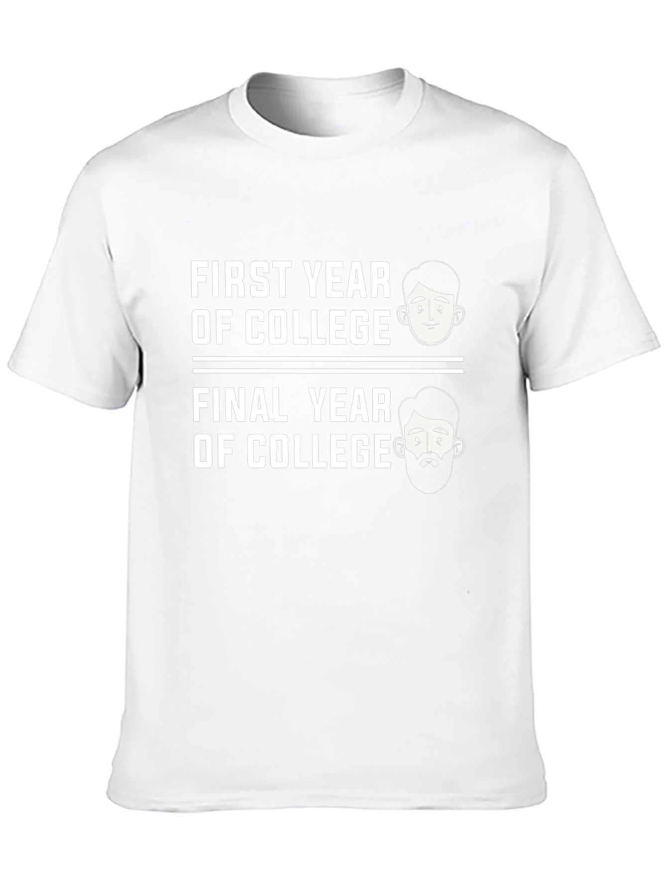 Funny College Years Graphic T-Shirt