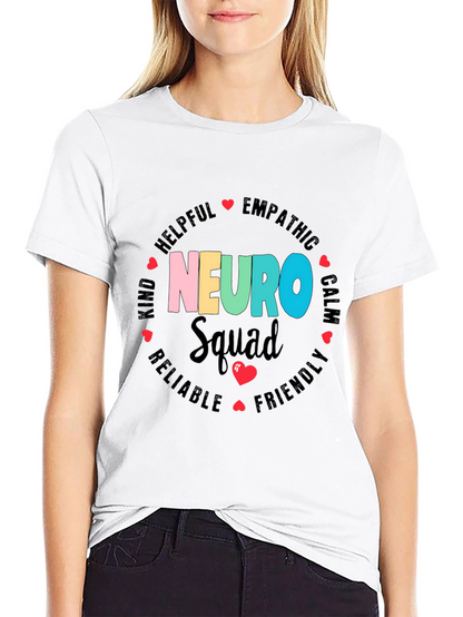 Neuro Squad T-Shirt - Empathetic Kind & Helpful