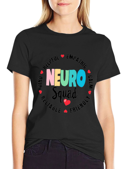 Neuro Squad T-Shirt - Empathetic Kind & Helpful