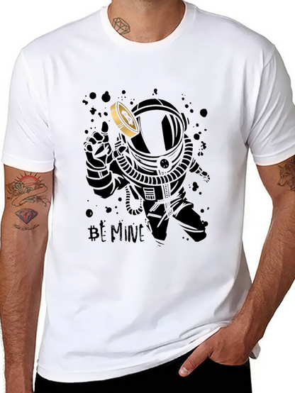 Bitcoin Astronaut T-Shirt - Crypto Mining Design