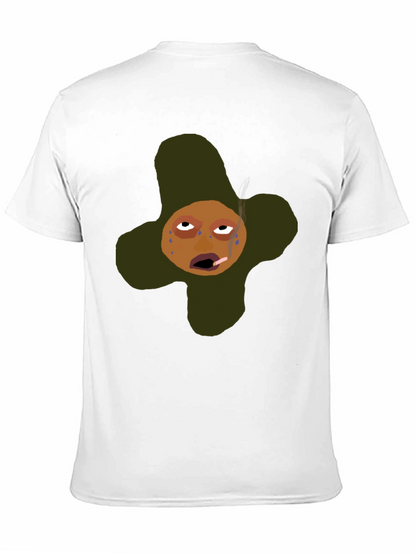 Funny Cartoon Graphic T-Shirt - Black