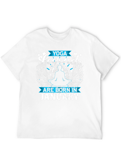 Yoga Legends Born in January T-Shirt