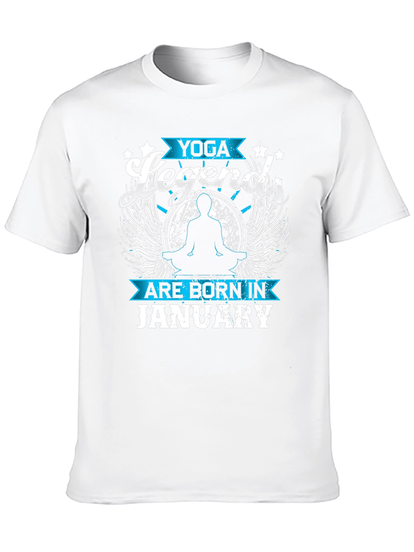 Yoga Legends Born in January T-Shirt