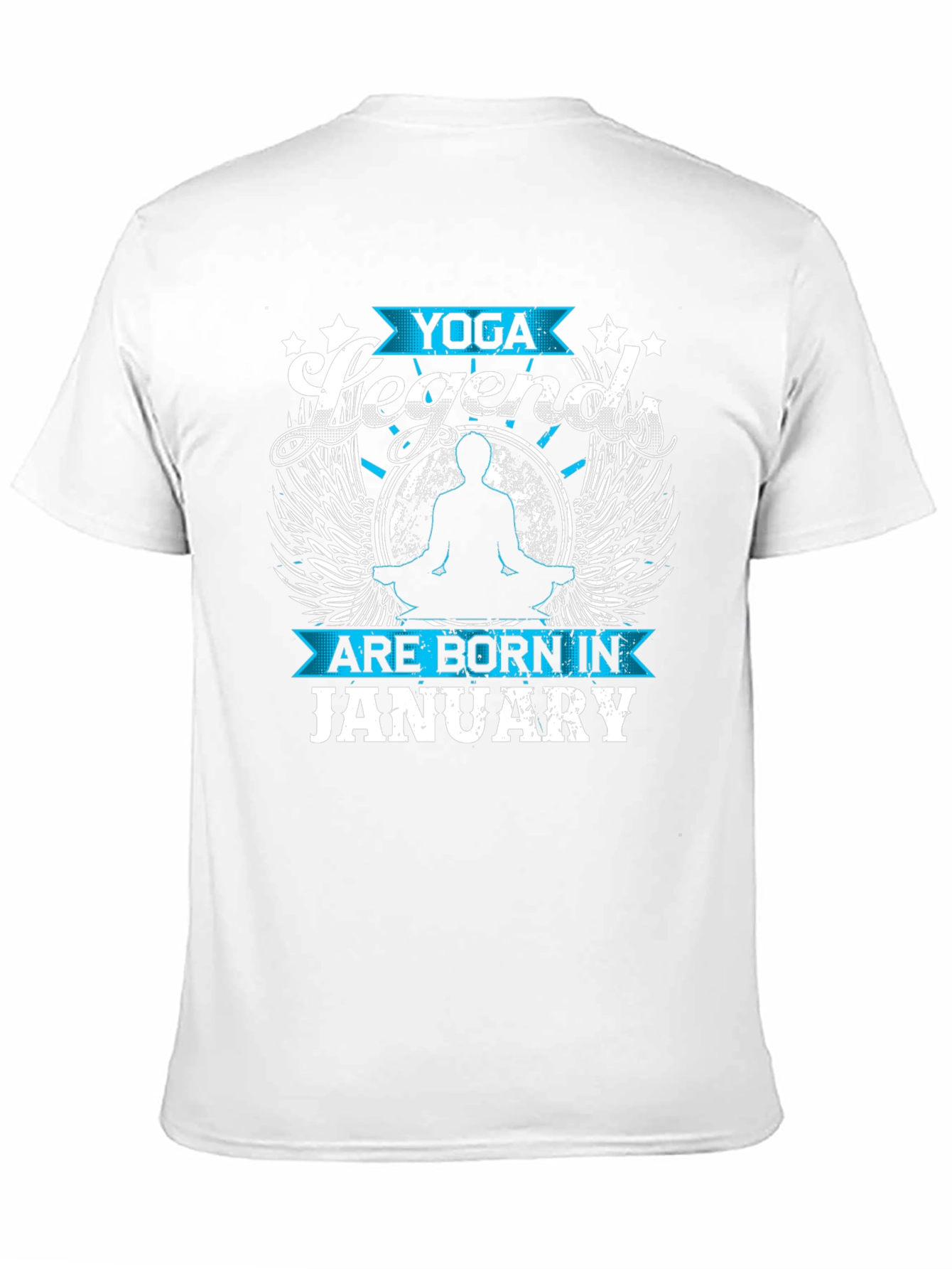 Yoga Legends Born in January T-Shirt