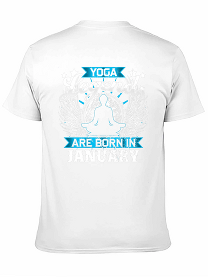 Yoga Legends Born in January T-Shirt