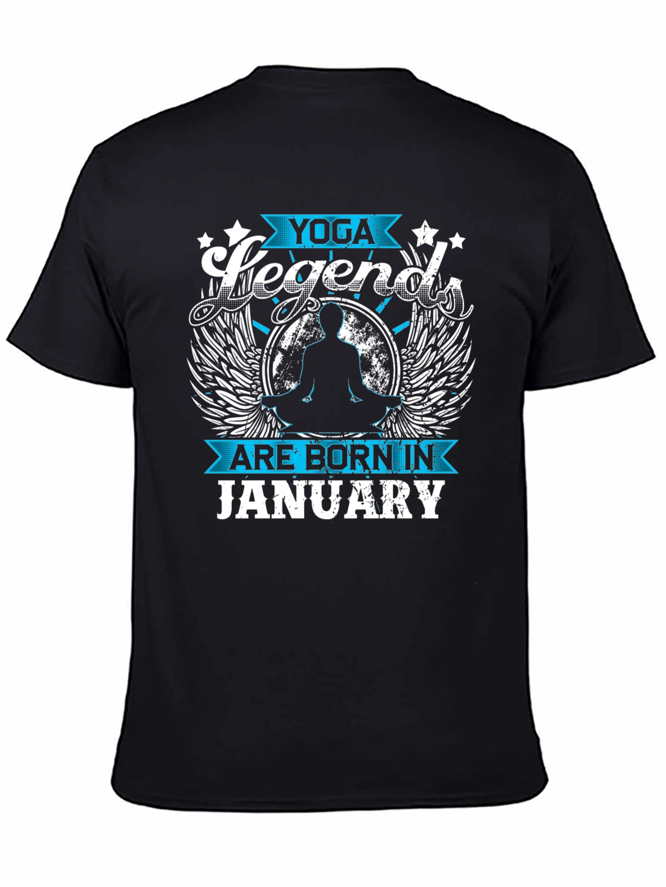 Yoga Legends Born in January T-Shirt