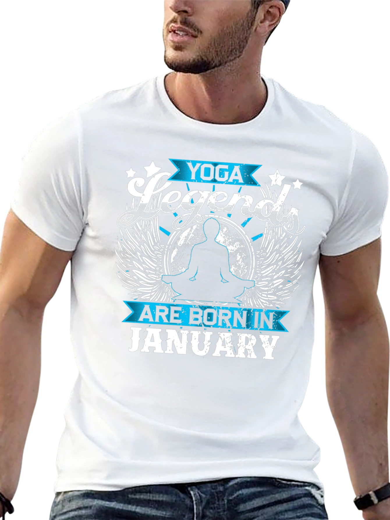 Yoga Legends Born in January T-Shirt