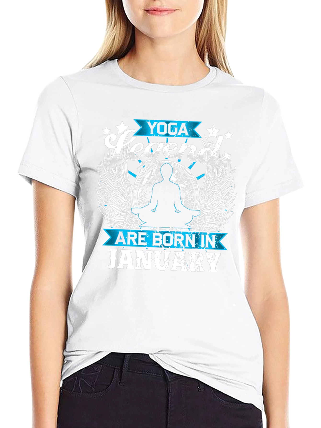 Yoga Legends Born in January T-Shirt