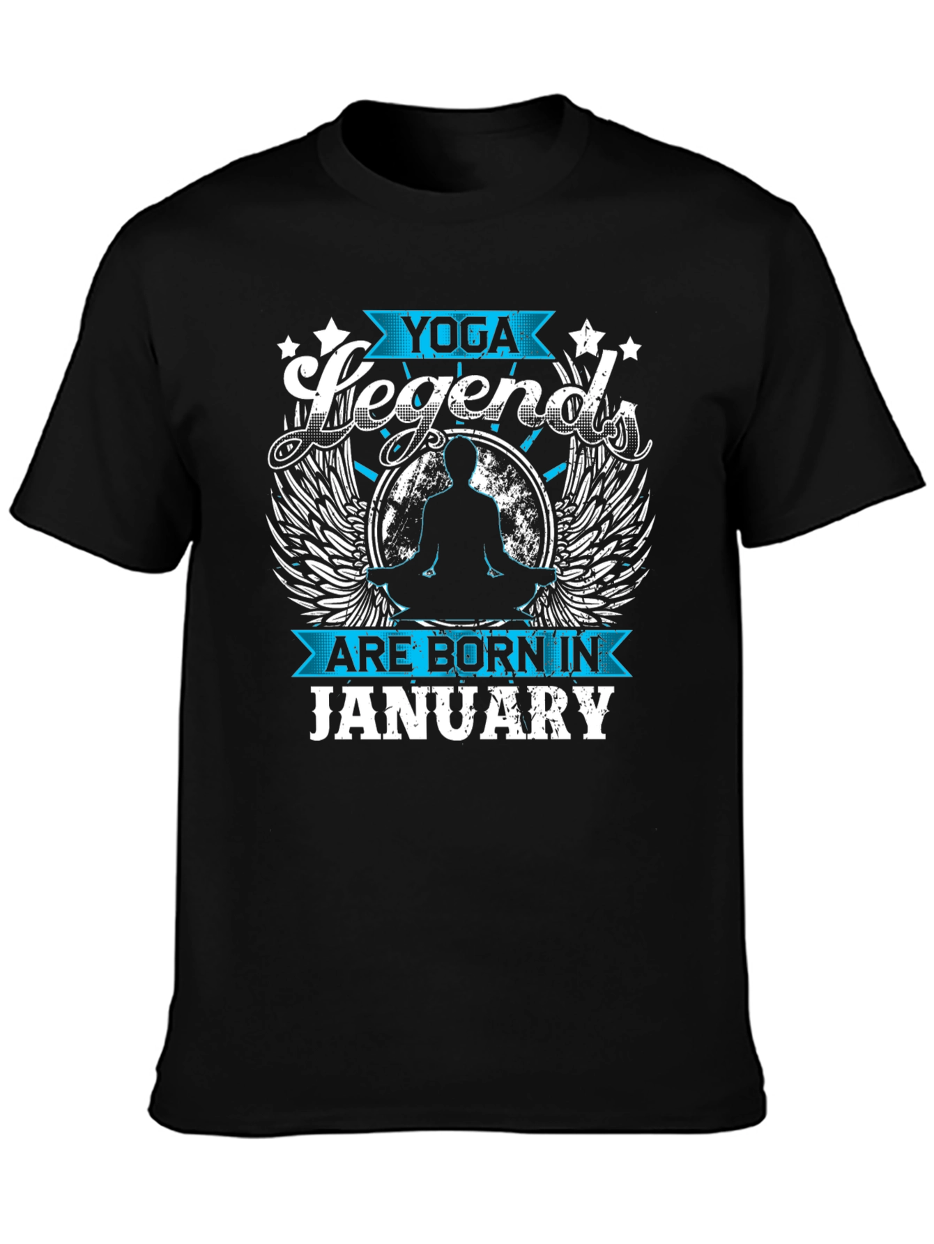 Yoga Legends Born in January T-Shirt