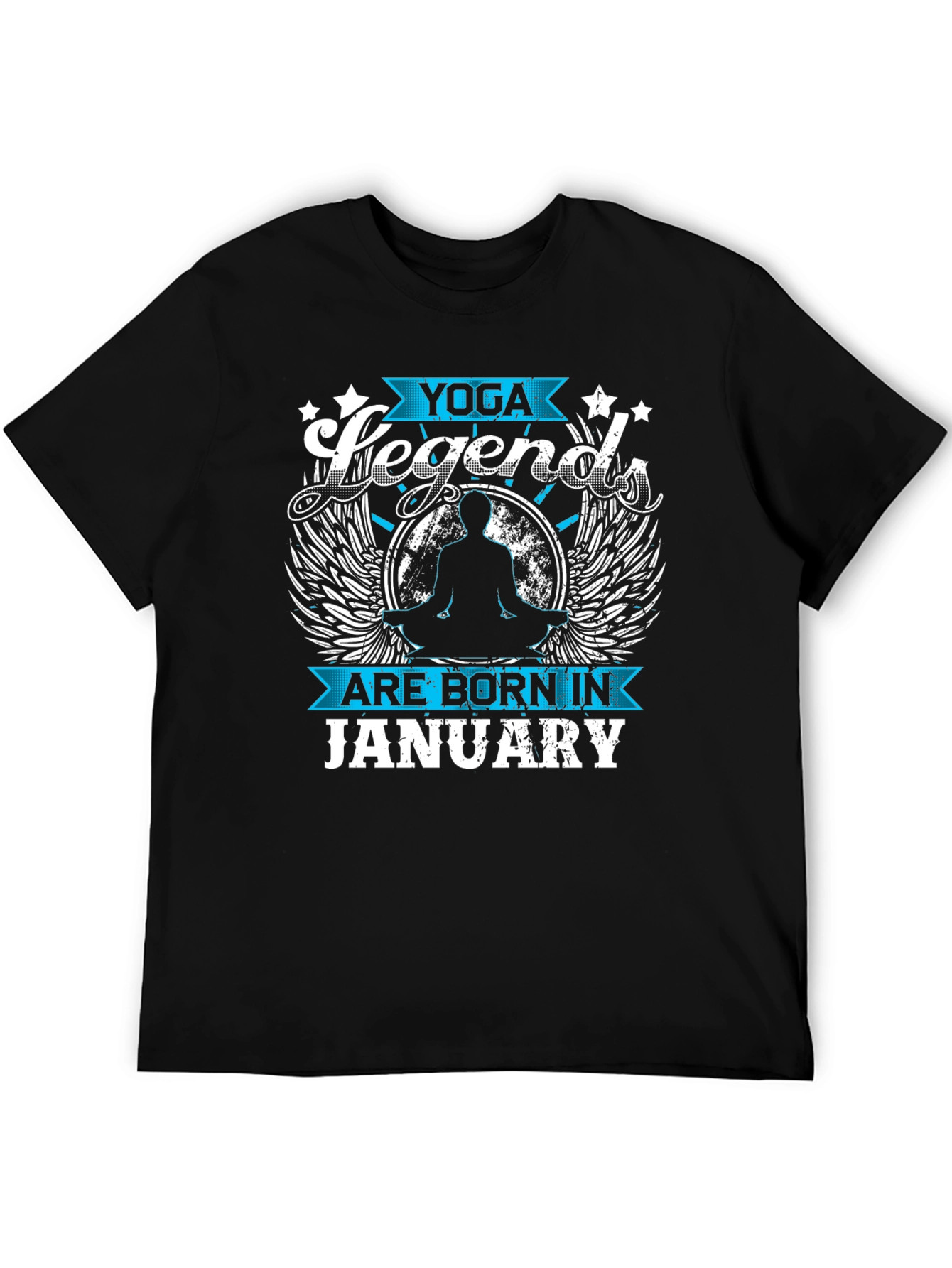 Yoga Legends Born in January T-Shirt